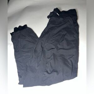 Black lululemon dance studio mid rise joggers.  Size 4.